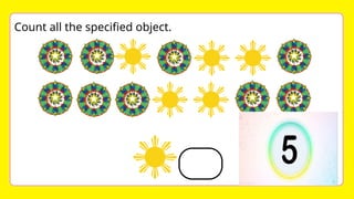 Count all the specified object.
 