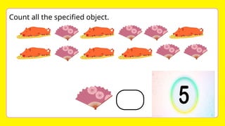 Count all the specified object.
 