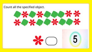 Count all the specified object.
 