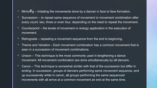 Retrograde Counterpoint Shell Comprehensive Guide to Dance Forms, Elements, and Techniques for PE 10 ...