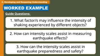 Q4- SCIENCE 7- WEEK 4 (A)_LC 6 (Intensity Scales) | PPTX
