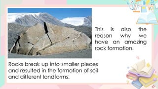 Reason Why Rocks Are Rocks Quarter 4-Week 1-SCIENCE-5 Weathering of Rocks | PPTX