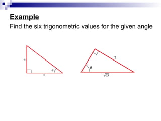 Math 9_ Labeling right triangles of Trigonometric | PPT