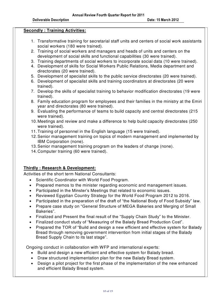 Q4 2011 progress report moss
