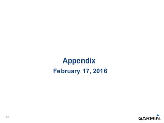 Appendix
February 17, 2016
23
 