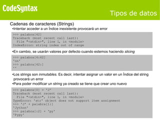 Introducción a la programación en Python | ODP
