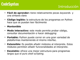 Introducción a la programación en Python | ODP