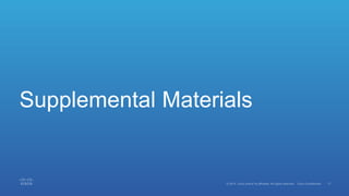 Supplemental Materials
 