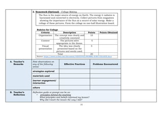 Comprehensive Grade 4 Science Lesson on the Sun and Its Importance | PDF