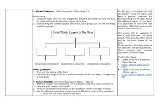 Comprehensive Grade 4 Science Lesson on the Sun and Its Importance | PDF