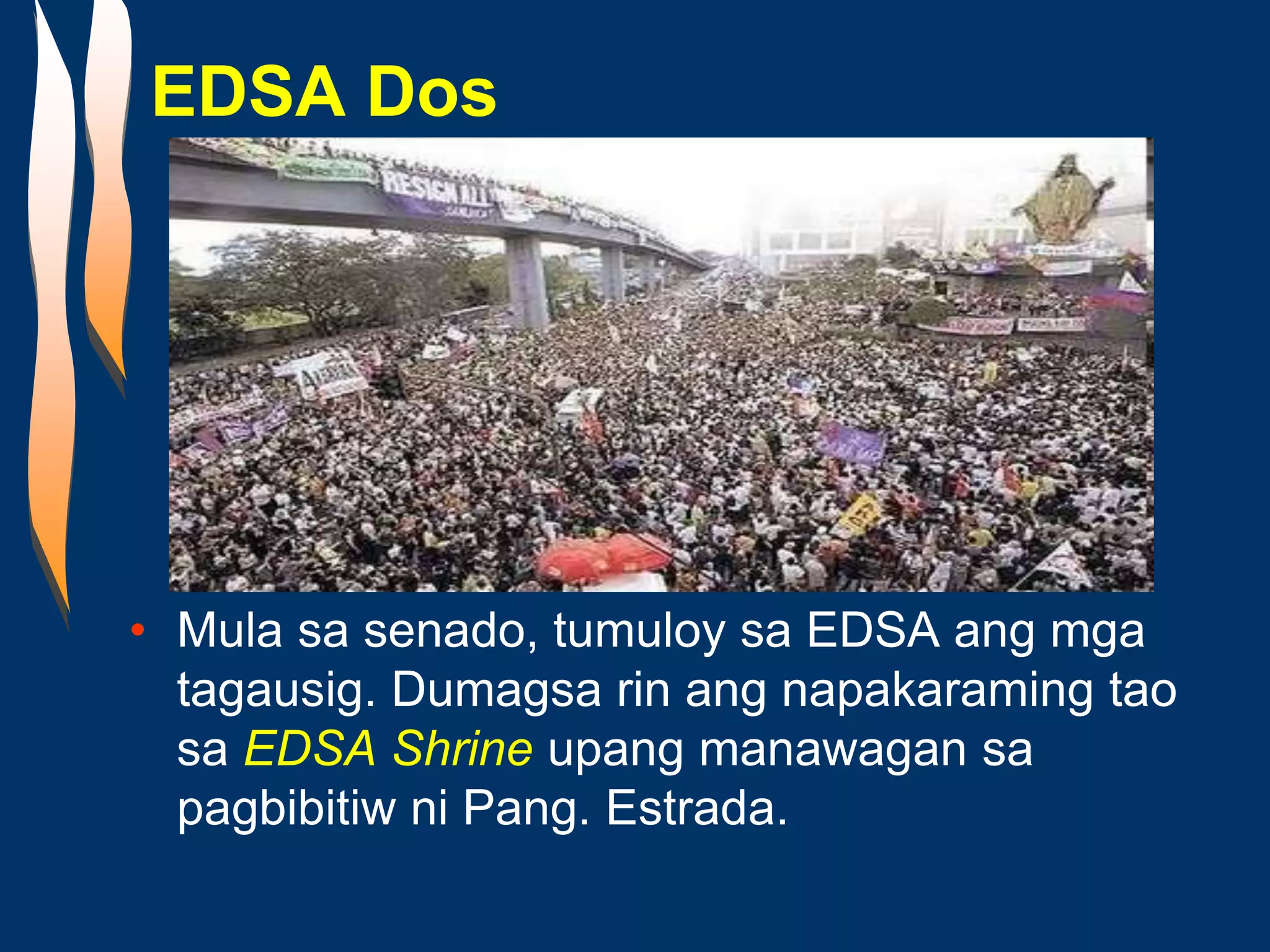 Edsa Rdos Q4 lesson 30 joseph estrada | PPTX