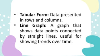Tabular Line Comprehensive Guide to Collecting, Presenting, Interpreting, and ...