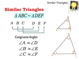 Powerpoint presentation on Similar triangles.pptx