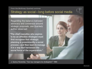 LastModified11/6/201411:59AMPacificStandardTimePrinted
McKinsey & Company 2|
#McKQ50
 