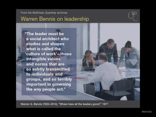 LastModified11/6/201411:59AMPacificStandardTimePrinted
McKinsey & Company 9|
#McKQ50
 