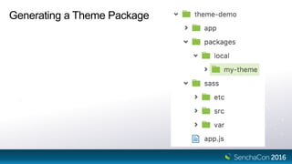 Generating a Theme Package
 