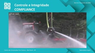 Controle e Integridade
COMPLIANCE
 