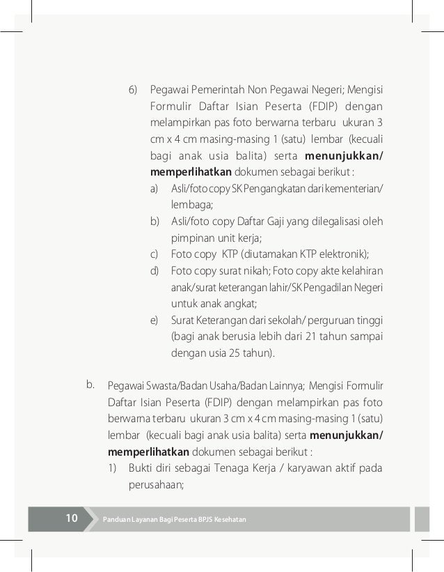 Buku Panduan Layanan Bagi Peserta BPJS Kesehatan