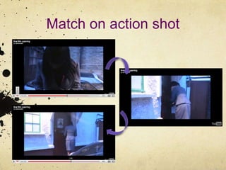 Match on action shot