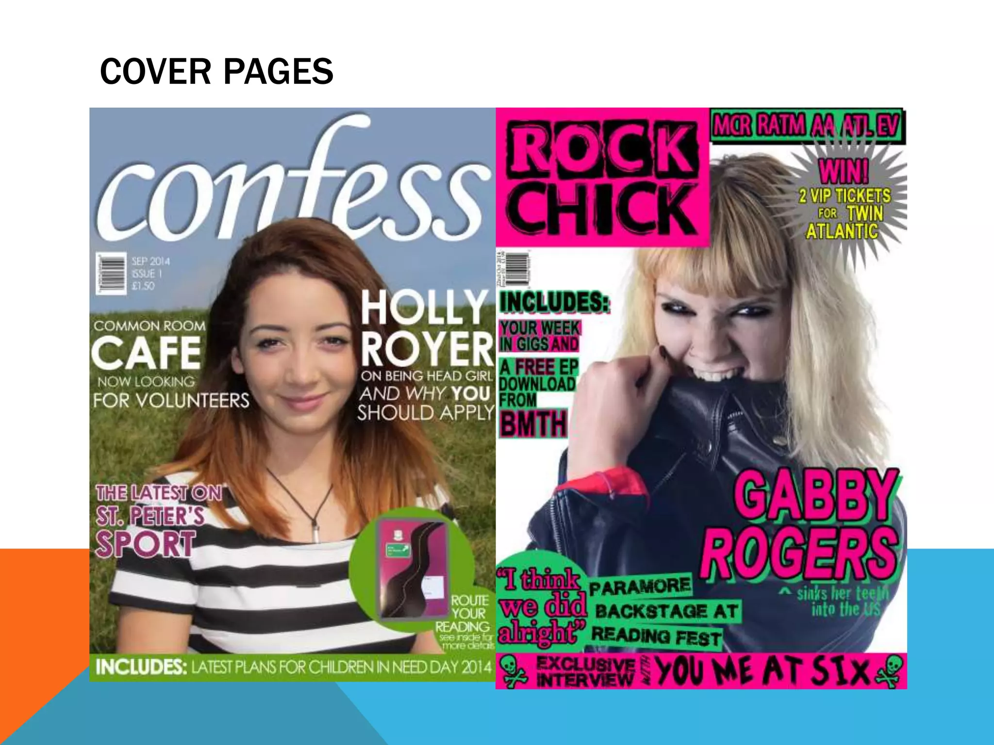 COVER PAGES
 