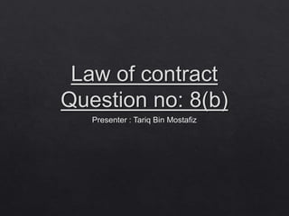 Law of contract 1