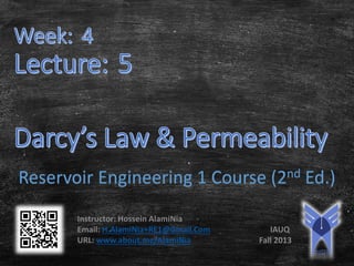 Reservoir Engineering 1 Course (2nd Ed.)

 