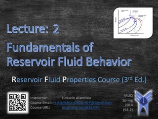 Reservoir Fluid Properties Course (3rd Ed.)

 