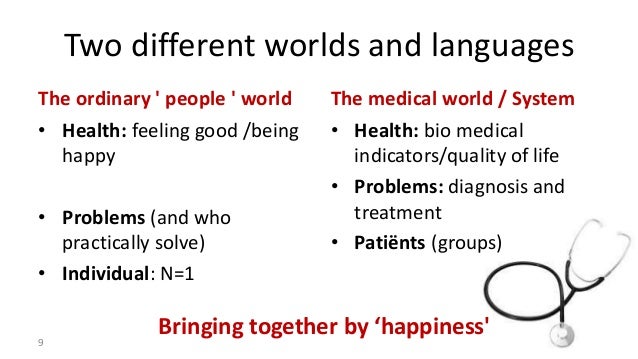 Happiness in Healthcare