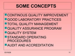 Comprehensive Quality Assurance and Control in Microbiology ...