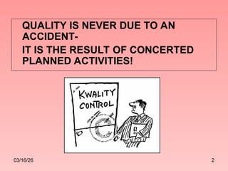 Comprehensive Quality Assurance and Control in Microbiology ...