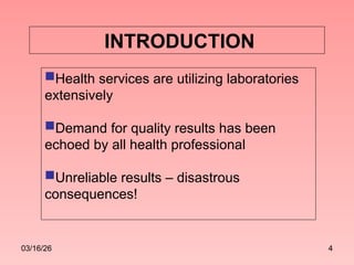 Comprehensive Quality Assurance and Control in Microbiology ...