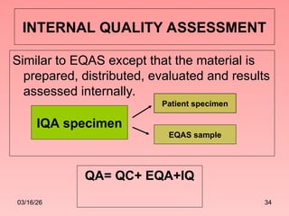 Comprehensive Quality Assurance and Control in Microbiology ...