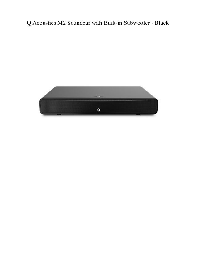 acoustics m2 soundbar