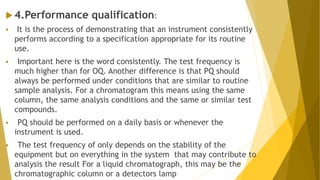 Qualification of Analytical Equipments | PPTX