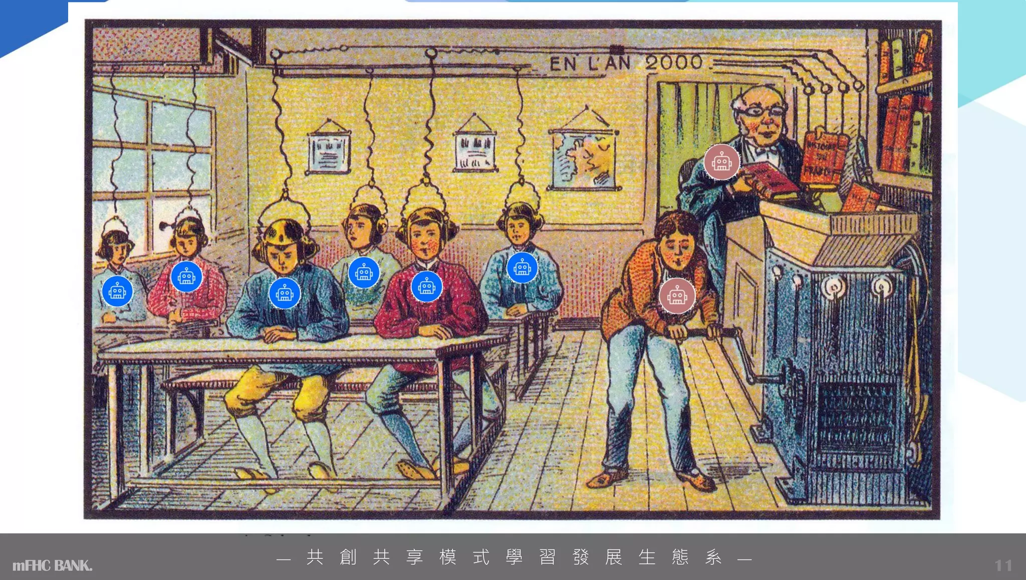 — 共 創 共 享 模 式 學 習 發 展 生 態 系 —
mFHC BANK. 11
 