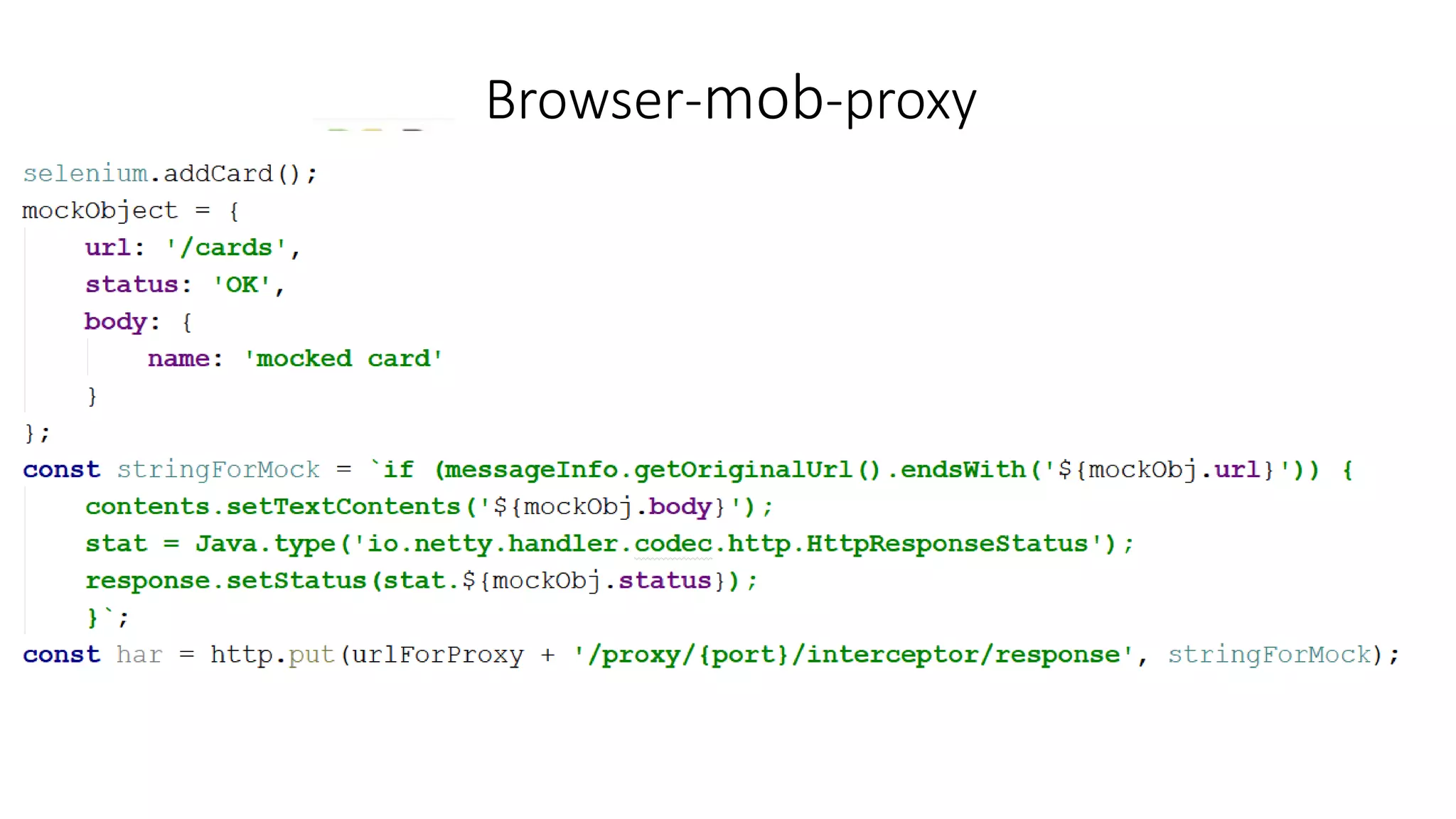 Browser-mob-proxy
 