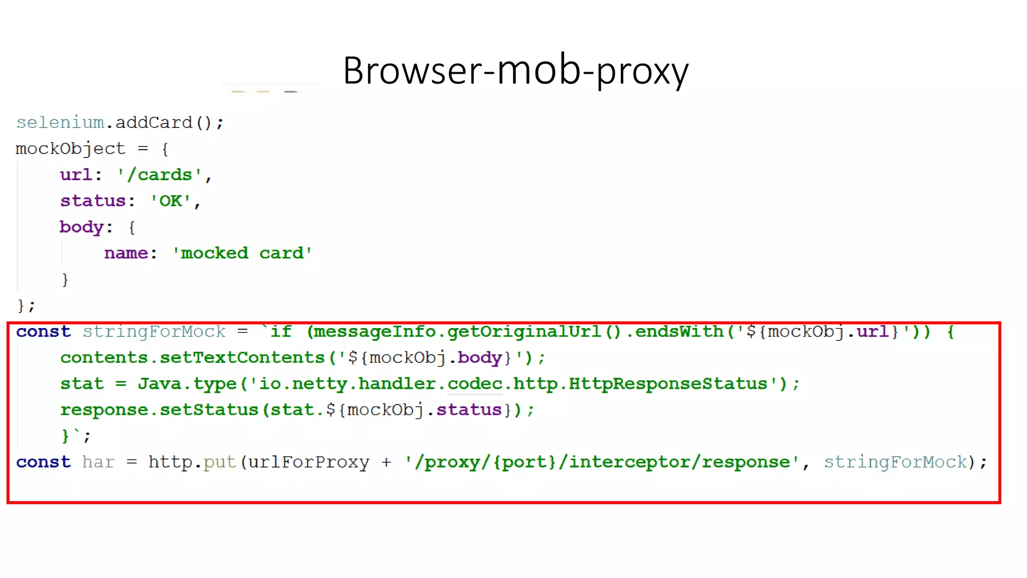 Browser-mob-proxy
 