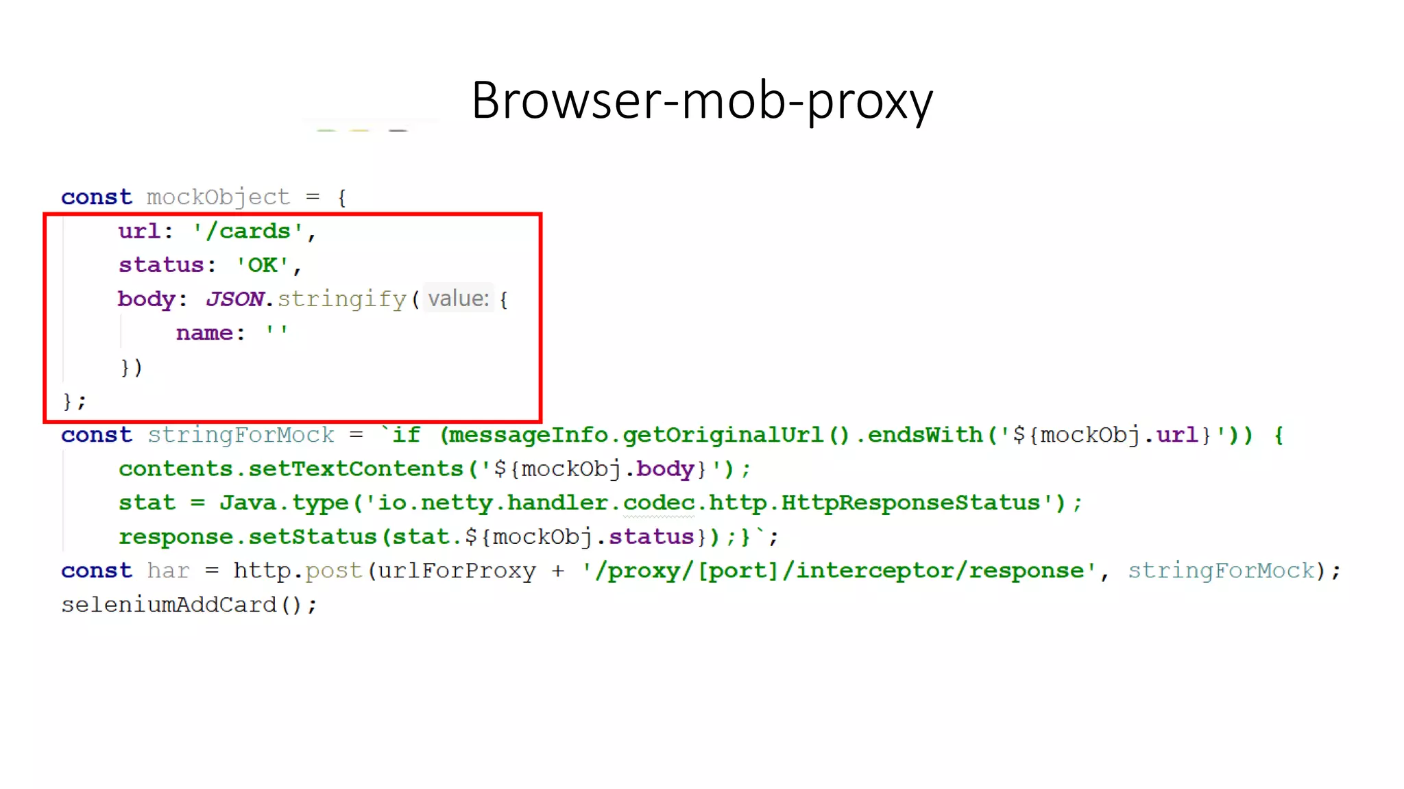 Browser-mob-proxy
 