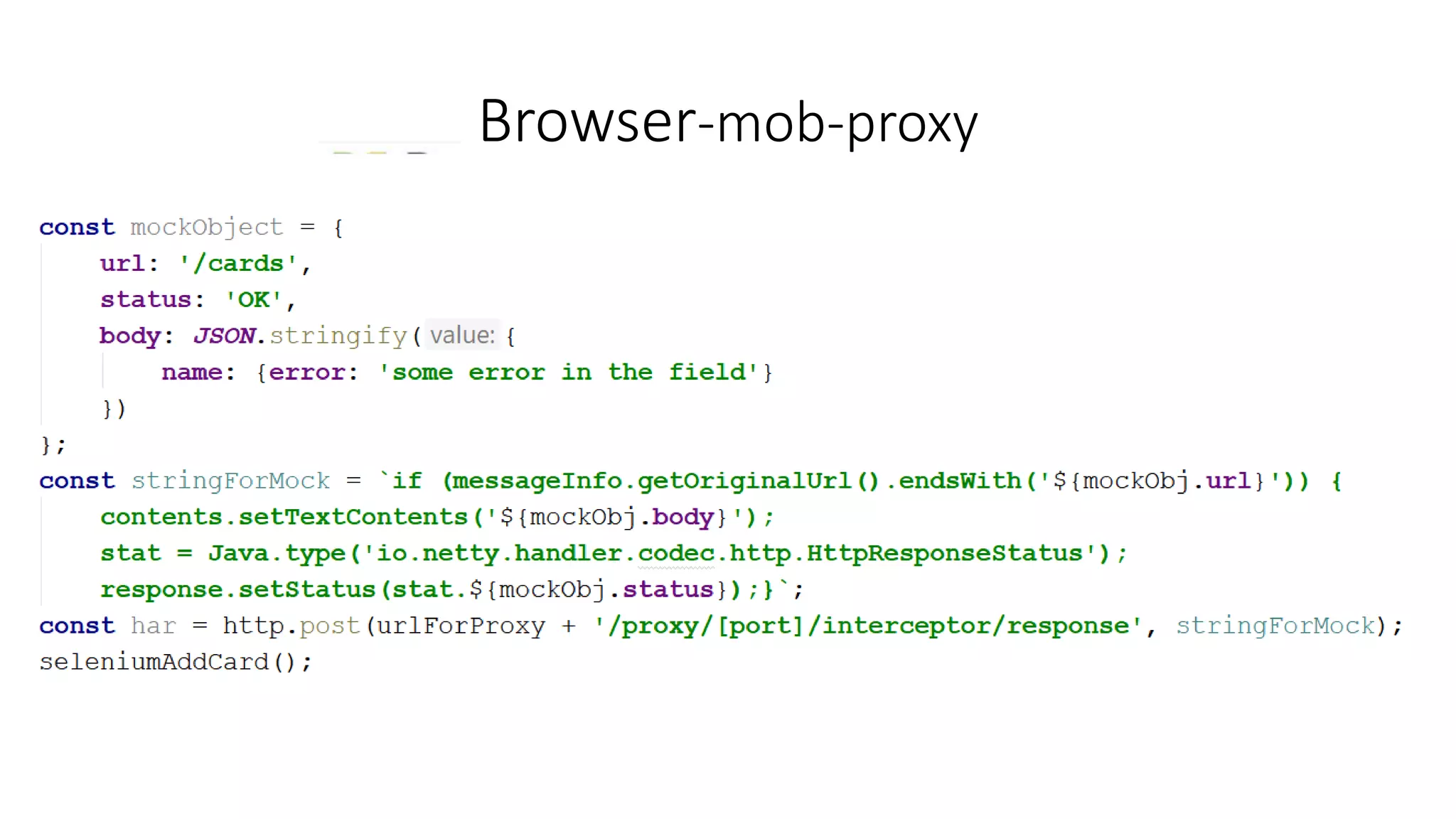 Browser-mob-proxy
 