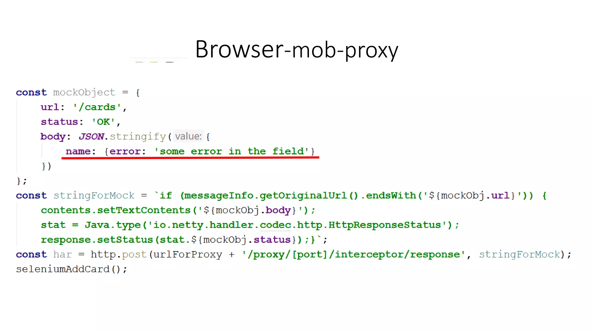 Browser-mob-proxy
 