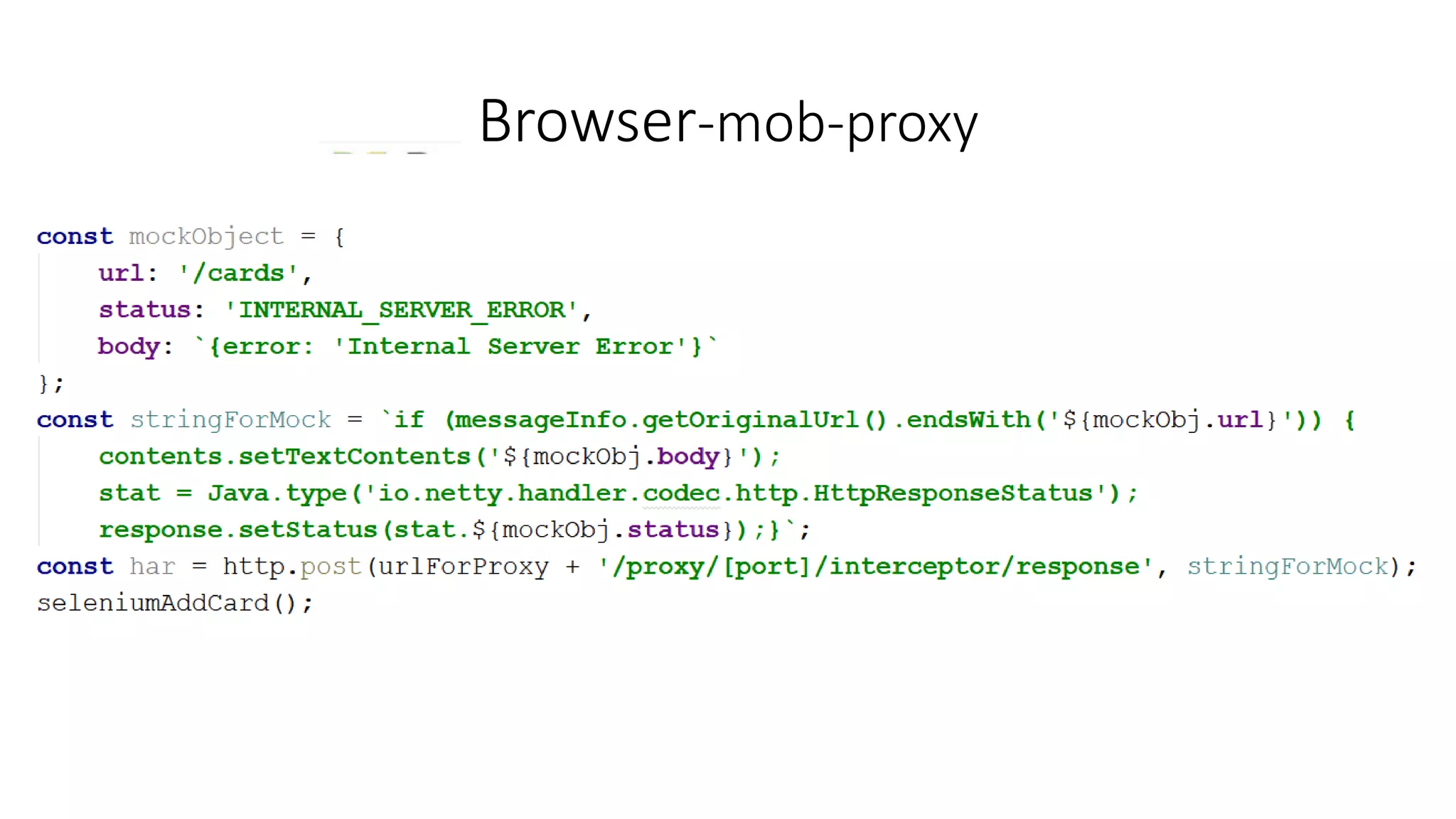 Browser-mob-proxy
 