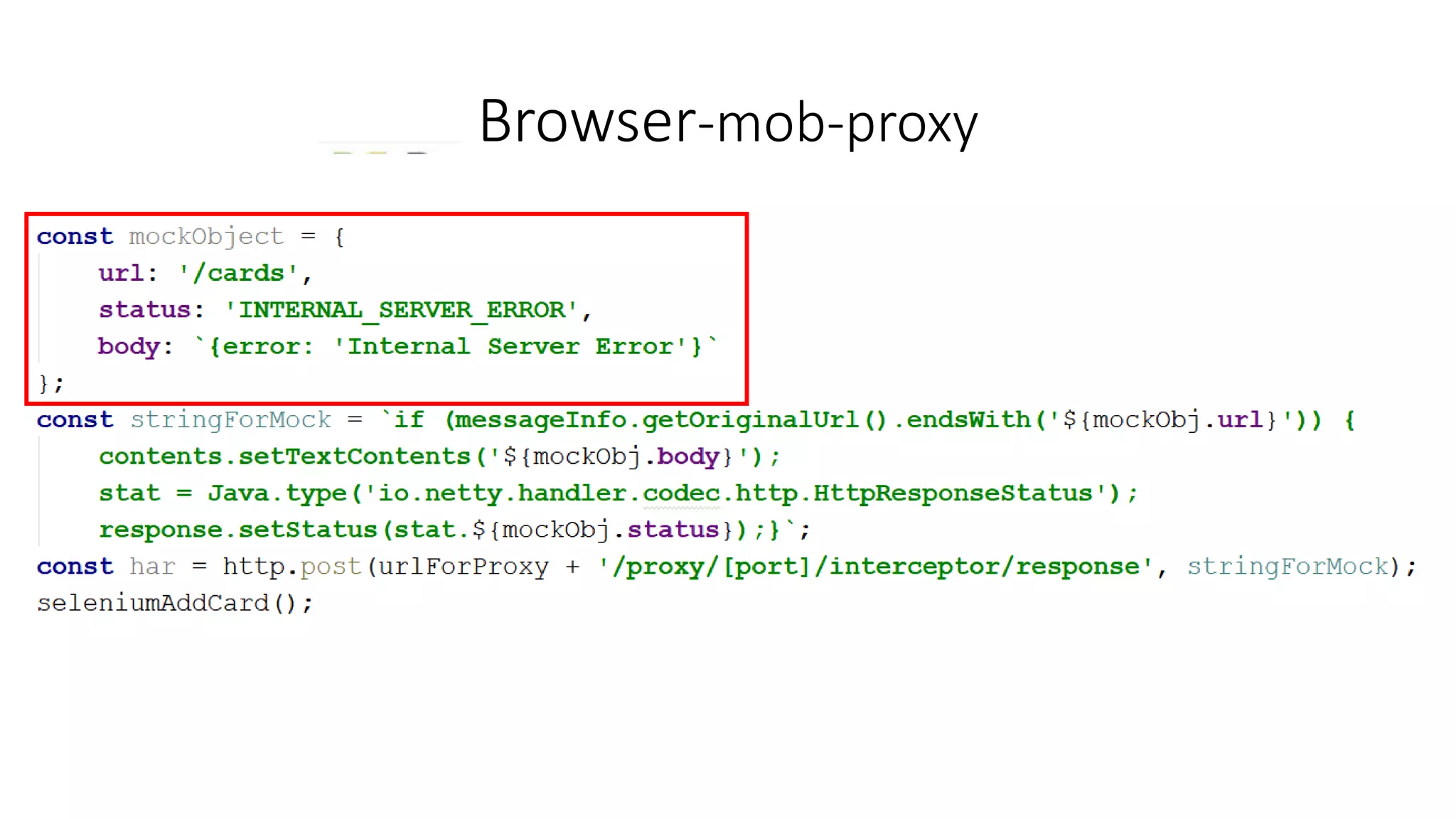 Browser-mob-proxy
 