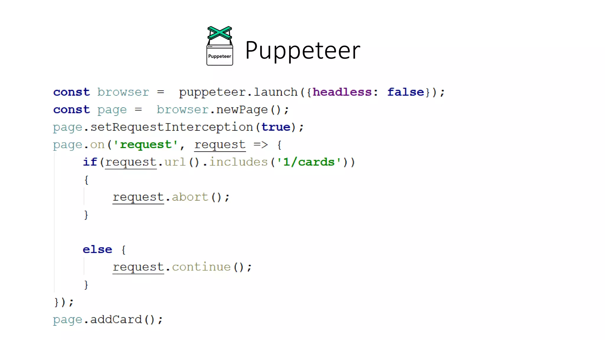 Puppeteer
 