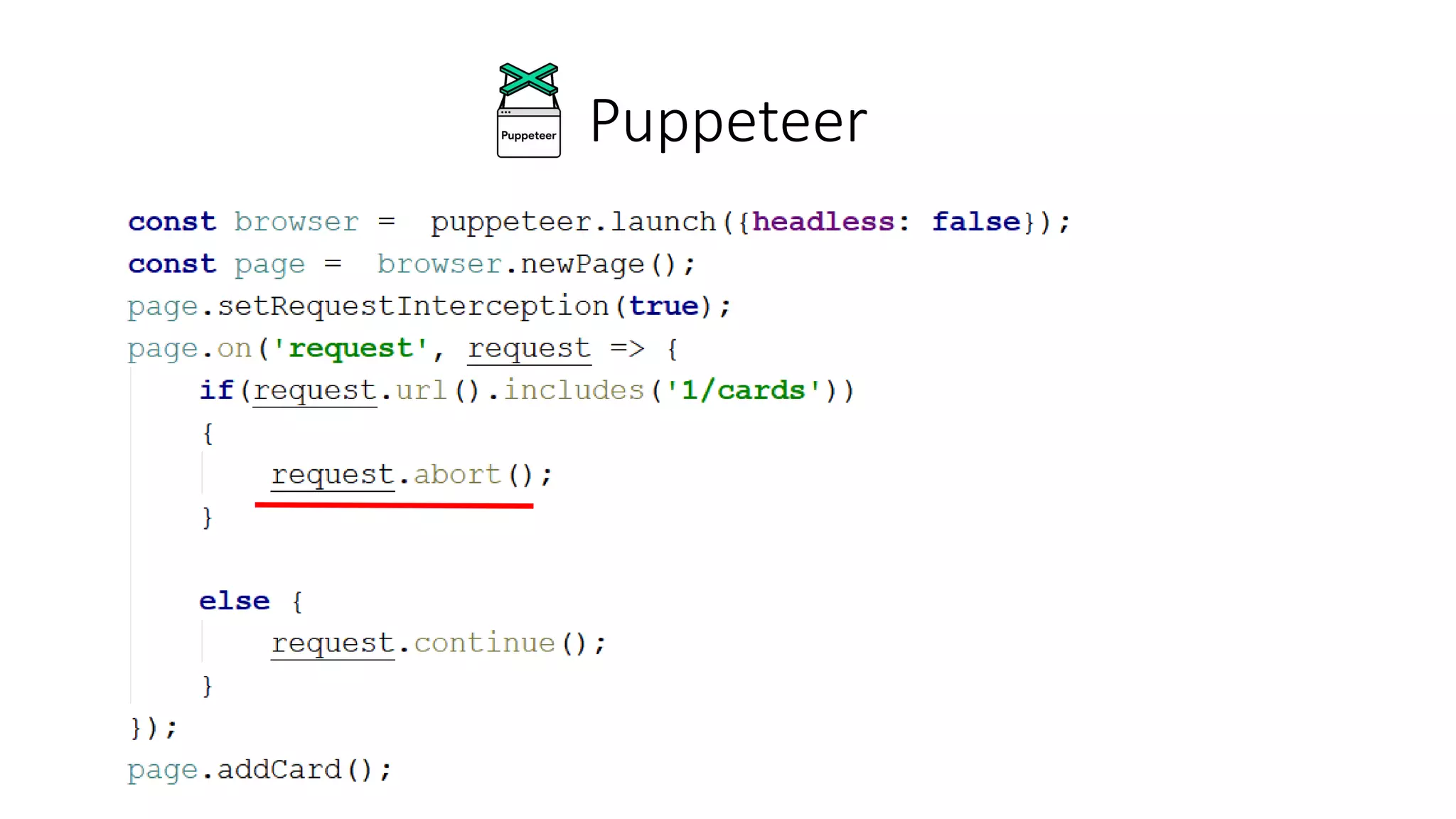 Puppeteer
 