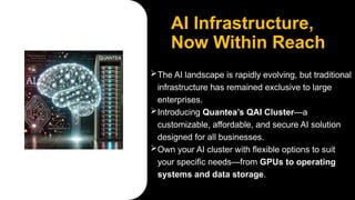 Democratizing Artificial Intelligence Infrastructure for All | PPTX