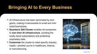 Democratizing Artificial Intelligence Infrastructure for All | PPTX