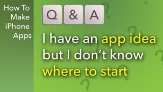 CodeWithChris Q&A: I Have an App Idea. Where Do I Start?
