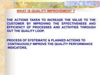 Qa improvement | PPT