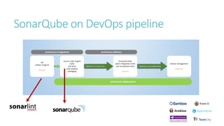 SonarQube on DevOps pipeline
 