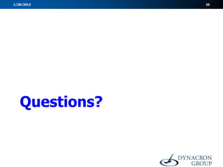 1/28/2013       20




   Questions?
 